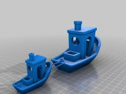 benchy pulling smaller benchy