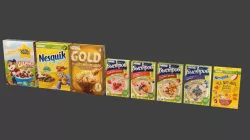 Breakfast Low-poly 3D model