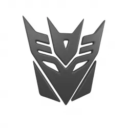 Bumblebee Emblem v1 001 Low-poly 3D model