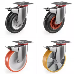 Casters Set 1 3D model