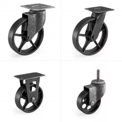 Casters Set 2 3D model