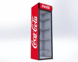Coca-Cola Refrigerator 3D model