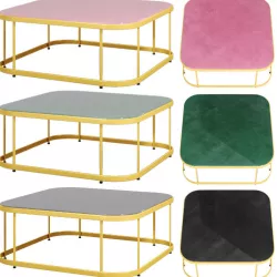 Cofee Table1- MANAOS tempered glass coffee table 3D model
