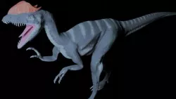 Dilohosaurus 3D model