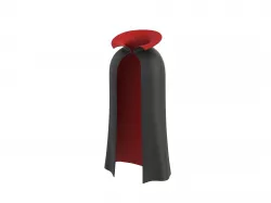 Dracula Cape 3D model