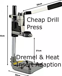 Drill Press Heat-Insert Adapter