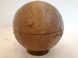 Earth heightmap