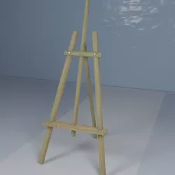 Easel  3D model