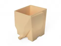 Elephant toothbrush drain cup (Version)