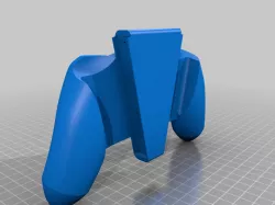 Ergonomic Nintendo Switch Grip with Rails