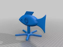 Fish on Stand
