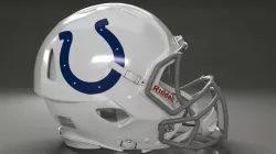 Football Helmet NFL pro Colts PBR 3D model