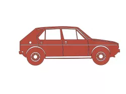 Golf Mk1 stencil