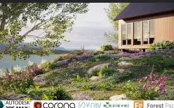 Ground cover plants Collection - Include GrowFX and Mesh file  3D model