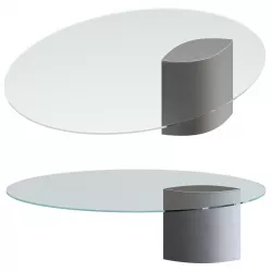 KNOLL LUNARIO coffee table 3D model
