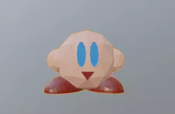 Low-Poly Kirby