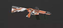 M4P4 gun 3D model