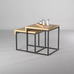 Mesa de cafe vintage - Vintage coffee table 3D model