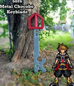 Metal Chocobo Keyblade - Kingdom Hearts