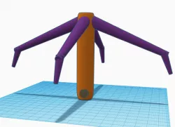 Miniature Grappling Hook