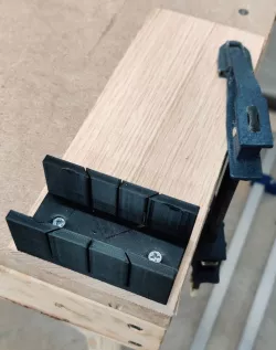 Miter Box for Irwin Dovetail Saw