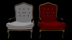 Modern chair 3D model
