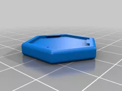 Multipurpose hexagonal square for board game