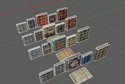 PBR Book Collection Royalty Free Low-poly 3D model