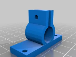 Pen holder/mount for Jazla 3D printer