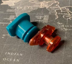 Pinball Rollover Button & Base