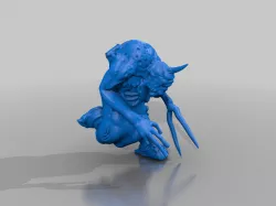 plague ogryn - nurgle daemon - promo model