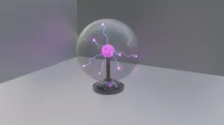 Plasma Globe Animated 3D model