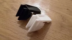 Plinth Clip for kitchen baseboard/skirting board
