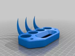 Raptor claw knuckleduster