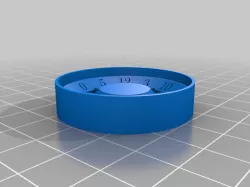 Roulette wheel watch
