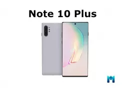 Samsung Galaxy Note 10 plus  Low-poly 3D model
