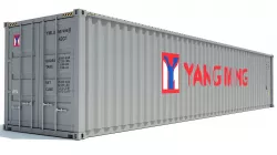 Shipping Container Yang Ming 3D model