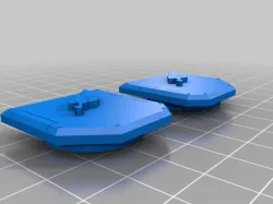 Sicaran Tank Sponson Inserts, Emperor's Children