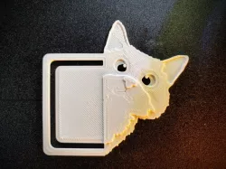 Sneaky cat bookmark