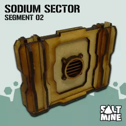 Sodium Sector - Wall 02 (3mm - mdf - lasercut)