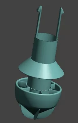 SpacePak High velocity AC diverters with self closing lids