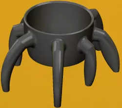 Spider cup glass holder
