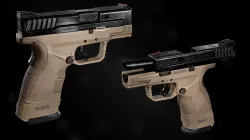 Springfield XD Mod2 game-ready model  Low-poly 3D model