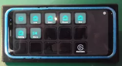 Streamdeck holder mobile Samsung S8