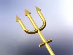 Trident 3D model