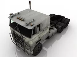 Truck semi 3D model
