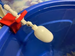 Water Stop for Saltwater Mixing