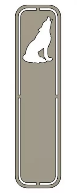 Wolf Bookmark