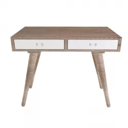 Wood desk 3D model