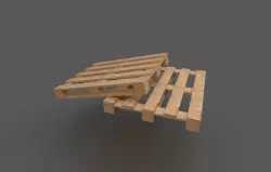 Wooden pallet 3D model